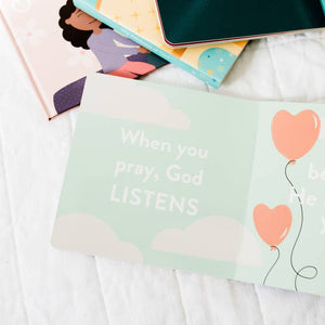 God Listens When I Pray Board Book - littlelightcollective