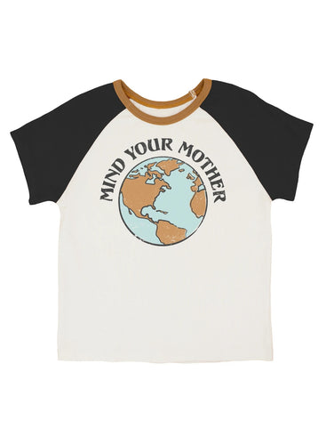 Mind Your Mother S/S Raglan Tee Shirt - littlelightcollective