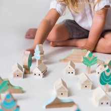 Load image into Gallery viewer, Balaton-upland Villages - Building Blocks Set - littlelightcollective