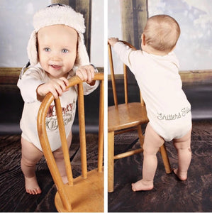 Merry Christmas Organic One Piece Onesie - littlelightcollective