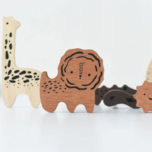Load image into Gallery viewer, WOODEN TRAY PUZZLE - SAFARI ANIMALS - littlelightcollective