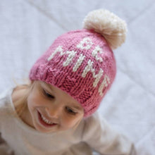Load image into Gallery viewer, Be Mine Valentine&#39;s Day Hand Knit Beanie Hat - littlelightcollective