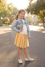 Load image into Gallery viewer, Size 6 After School Fun Skirt - littlelightcollective