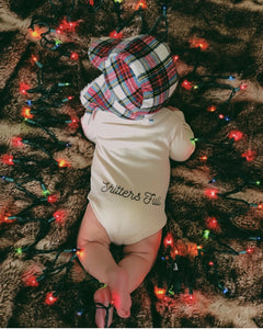 Merry Christmas Organic One Piece Onesie - littlelightcollective