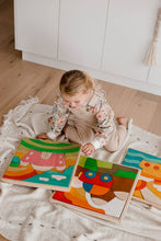 Load image into Gallery viewer, Car Puzzle &amp; Play Set - littlelightcollective
