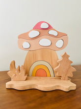 Load image into Gallery viewer, Unboxed Mushroom House Puzzle - littlelightcollective
