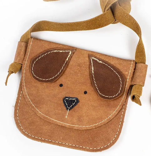 Doggie Leather Toddler Purse - littlelightcollective