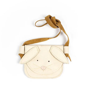 Cream Bunny Leather PURSE Toddler & Kids - littlelightcollective