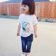 Load image into Gallery viewer, You&#39;re All I Avo Wanted Avocado Organic Tee Shirt - littlelightcollective