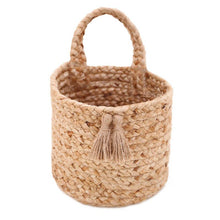 Load image into Gallery viewer, OSLO jute wall storage basket - littlelightcollective