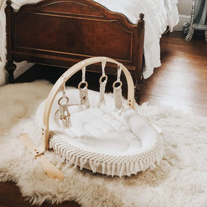 oval lounge mat - littlelightcollective