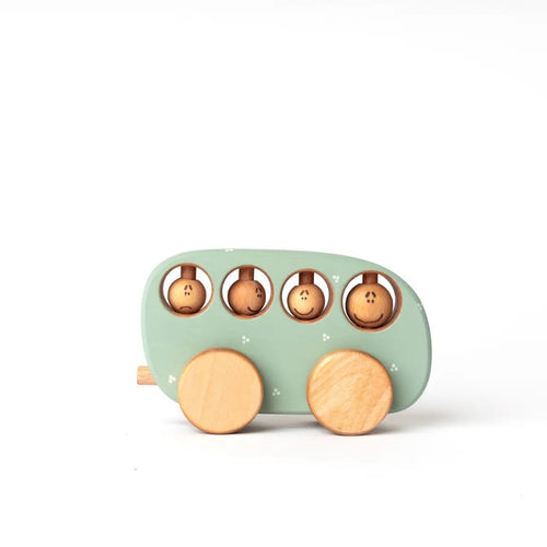 Wooden Bus Toy - Sweetie Jane - littlelightcollective