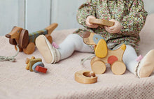 Load image into Gallery viewer, Wooden Teething Toy Blue Eye Fish - littlelightcollective