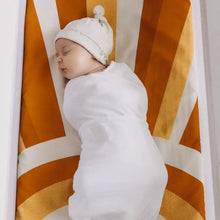 Load image into Gallery viewer, Sun Bassinet / Crib Fitted Sheet - littlelightcollective