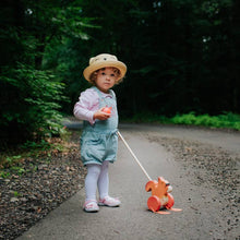 Load image into Gallery viewer, Squirrel Wooden Push Toy - littlelightcollective
