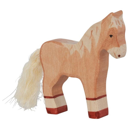 Foal, standing, light brown - littlelightcollective