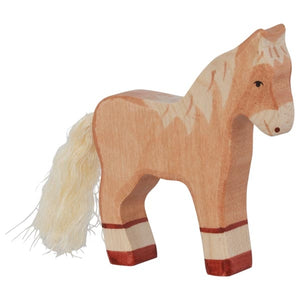 Foal, standing, light brown - littlelightcollective