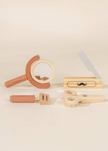 Load image into Gallery viewer, Wooden Barber Set - littlelightcollective