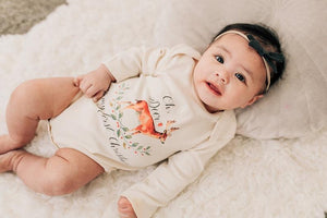 Oh Deer, It's My First Christmas One Piece Onesie - littlelightcollective