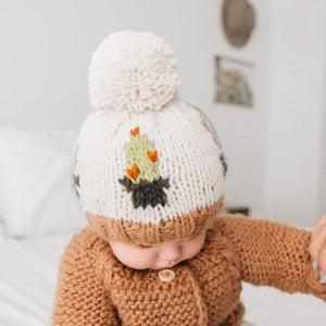 Cactus Knit Beanie Hat - littlelightcollective