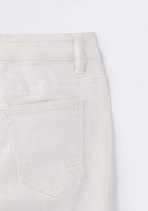 Size 6 Azalea White Flare Leg Jeans - littlelightcollective