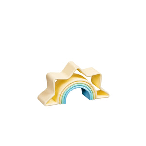 Pastel Sun Silicone Stacker - littlelightcollective