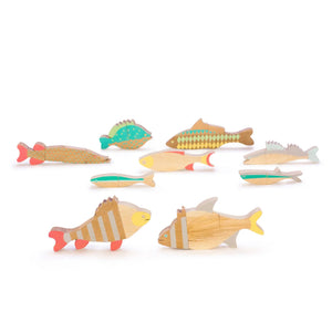 The Fishes of Balaton Magnetic Jigsaw Puzzle - littlelightcollective