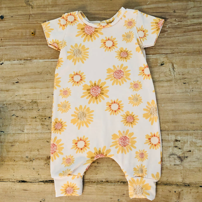 Sunflower Harem Romper - littlelightcollective