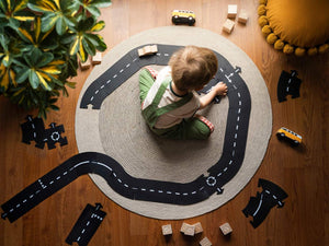 Large Flexible Toy Road Set - Highway - littlelightcollective