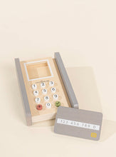 Load image into Gallery viewer, Wooden Payment Machine - GREY - littlelightcollective