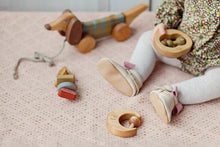 Load image into Gallery viewer, Wooden Teething Toy Apple - littlelightcollective