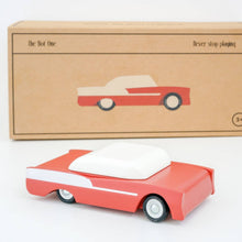 Load image into Gallery viewer, Wooden toy car - The Hot One - littlelightcollective