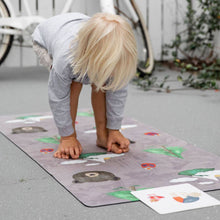 Load image into Gallery viewer, Nature Print Kids Yoga Mat - littlelightcollective
