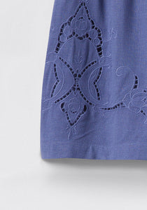 Size Small Bowman's Beach Blue Woven Shorts - littlelightcollective