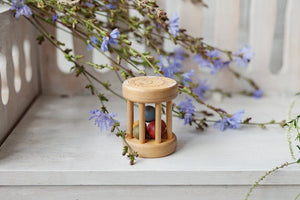 Wooden Rattle Toy - littlelightcollective