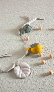 VEGETABLES stroller toys - Crinkle Toy - littlelightcollective
