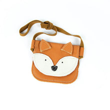 Load image into Gallery viewer, Fox Critters Leather Purse Toddler &amp; Kids - littlelightcollective