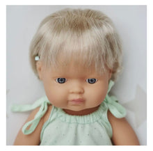 Load image into Gallery viewer, Baby Doll Caucasian Girl with Hearing Aid 15&#39;&#39; Caitlyn Doll - littlelightcollective