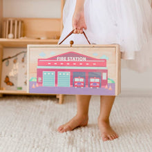 Load image into Gallery viewer, Portable fire station - littlelightcollective