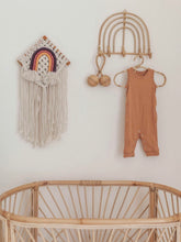 Load image into Gallery viewer, Macrame Rainbow Wall Hanging - littlelightcollective