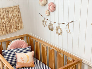 Multi Rattan Bunting - Horizontal - littlelightcollective