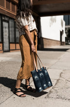 Load image into Gallery viewer, Indigo Mudcloth Purse - For Her Tote Bag - littlelightcollective