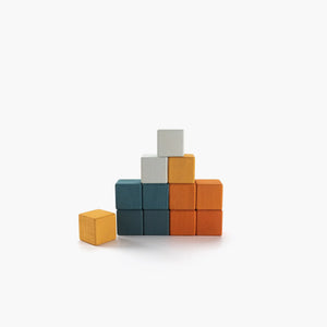 Wooden Blocks Lagoon | Mini Set of Blocks - littlelightcollective