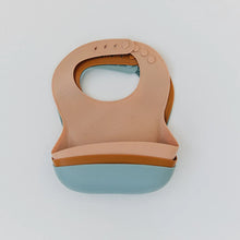 Load image into Gallery viewer, Silicone Bib - littlelightcollective