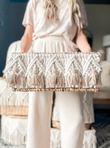 Alyssa Macrame Basket - littlelightcollective