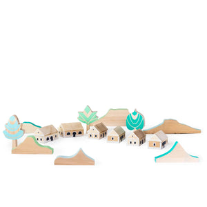 Balaton-upland Villages - Building Blocks Set - littlelightcollective