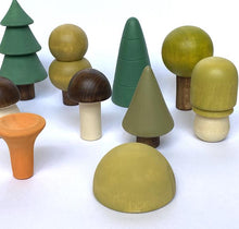 Load image into Gallery viewer, Wooden Trees For Display - Ten pieces - littlelightcollective
