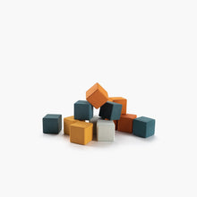 Load image into Gallery viewer, Wooden Blocks Lagoon | Mini Set of Blocks - littlelightcollective