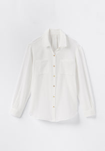 Size Large Summer Sunrise Button-Up Gauze Shirt - littlelightcollective