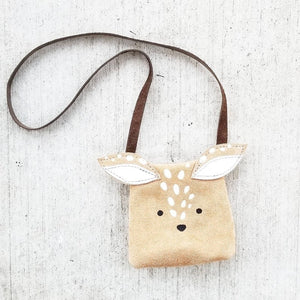 Woodland Animals Mini Messenger toddler purse bag - littlelightcollective